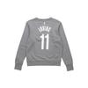 Air Jordan Brooklyn Nets Round Neck Pullover Gray Men's CN1035-002