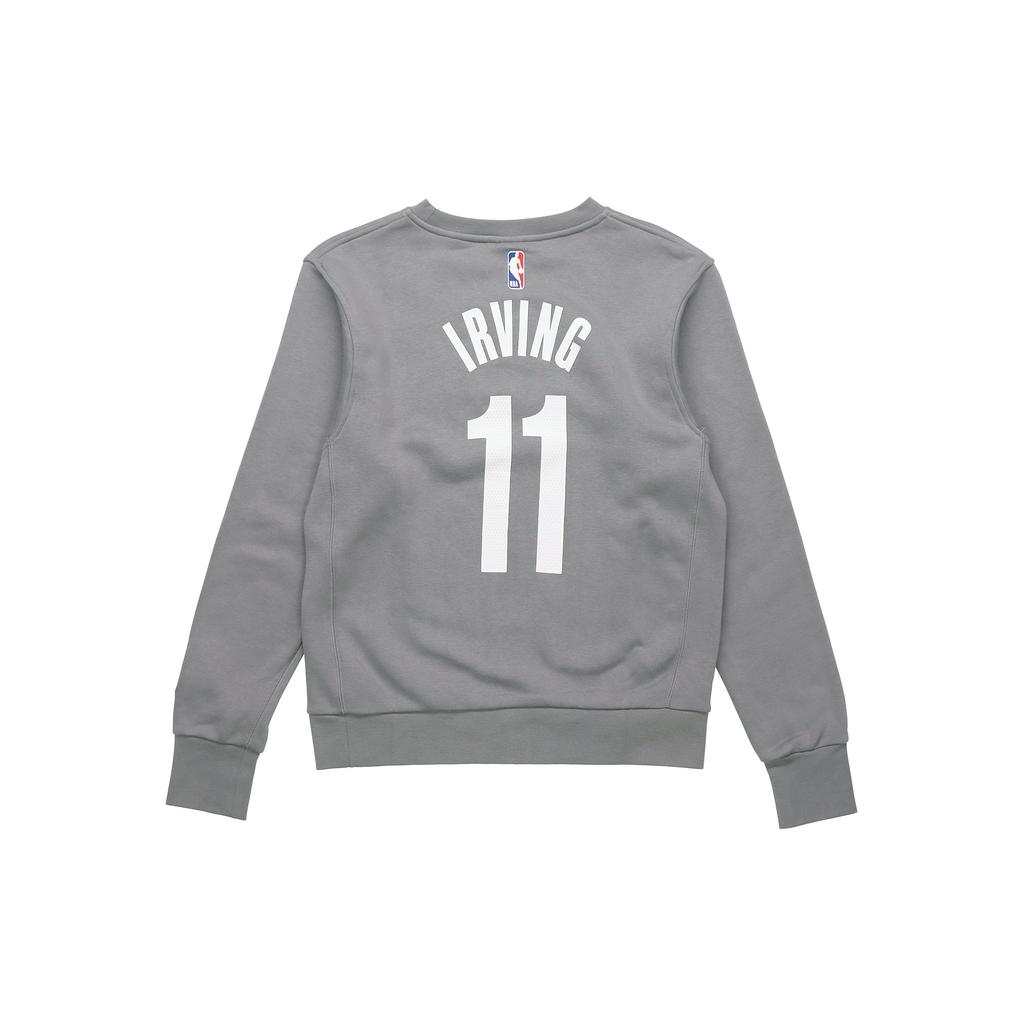 Air Jordan Brooklyn Nets Round Neck Pullover Gray Men's CN1035-002