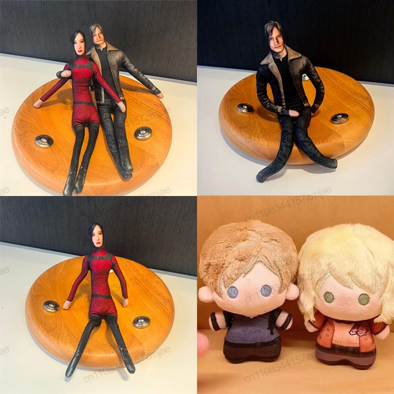 25cm Game Resident Leon Kennedy Plush Doll Game Cosplay Abstract Plushies Doll Room Decoration Wire Anime Figure Toys Doll Fans Gifts