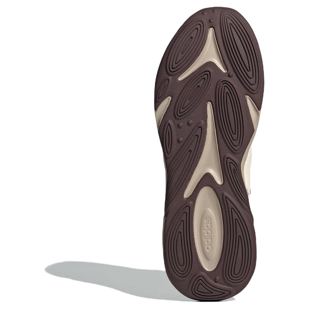 Adidas Ozwave Удобные Минималистичные Нескользящие Прочные Низкие Кроссовки Папы Унисекс Белый Серый JR3201