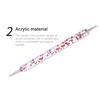 5Pcs/Set Nail Pen Long Lifespan Easy To Use Acrylic Double-Head Nail Art Drawing Liner for Beauty