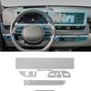 For Hyundai IONIQ 5 -2024 TPU Film For Navigational trument Console Scratch Resistance Car Interior Protective Film