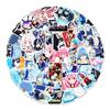 50 Pictures of Anime Rebirth, Become A Slime Graffiti Sticker, Car Trunk Refrigerator Decoration Sticker
