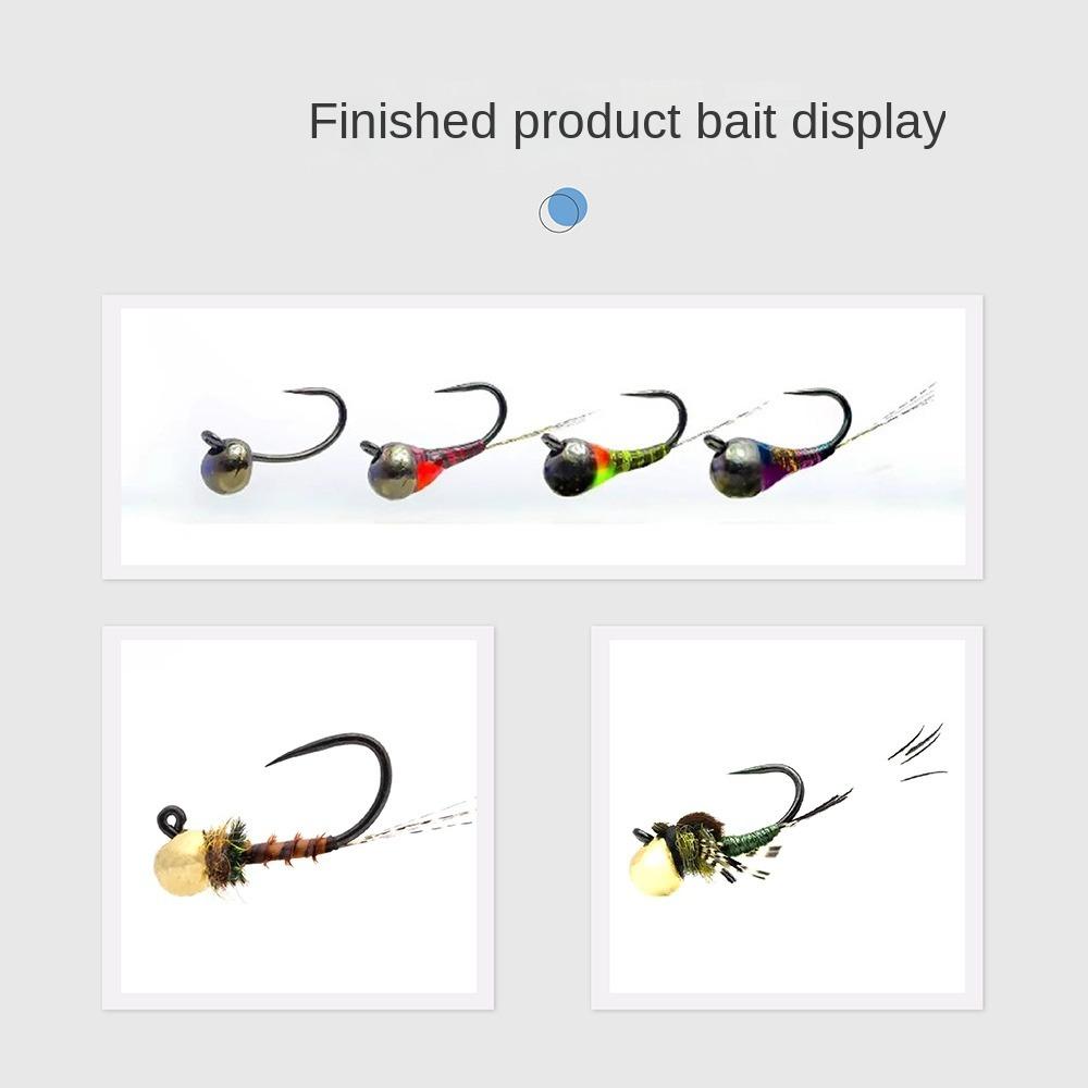 Хороший дизайн, материал для вязания мушек, 2,8 мм/3,3 мм, прорезная бусина, 2023 капли, вольфрамовые бусины для ловли рыбы нахлыстом