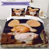 Topo Gigio Pattern Bedding uilt Set uilt Cover Pillowcase Home Decoration Birthday Gift (1 * duvet cover + 2 * pillowcase without core)227
