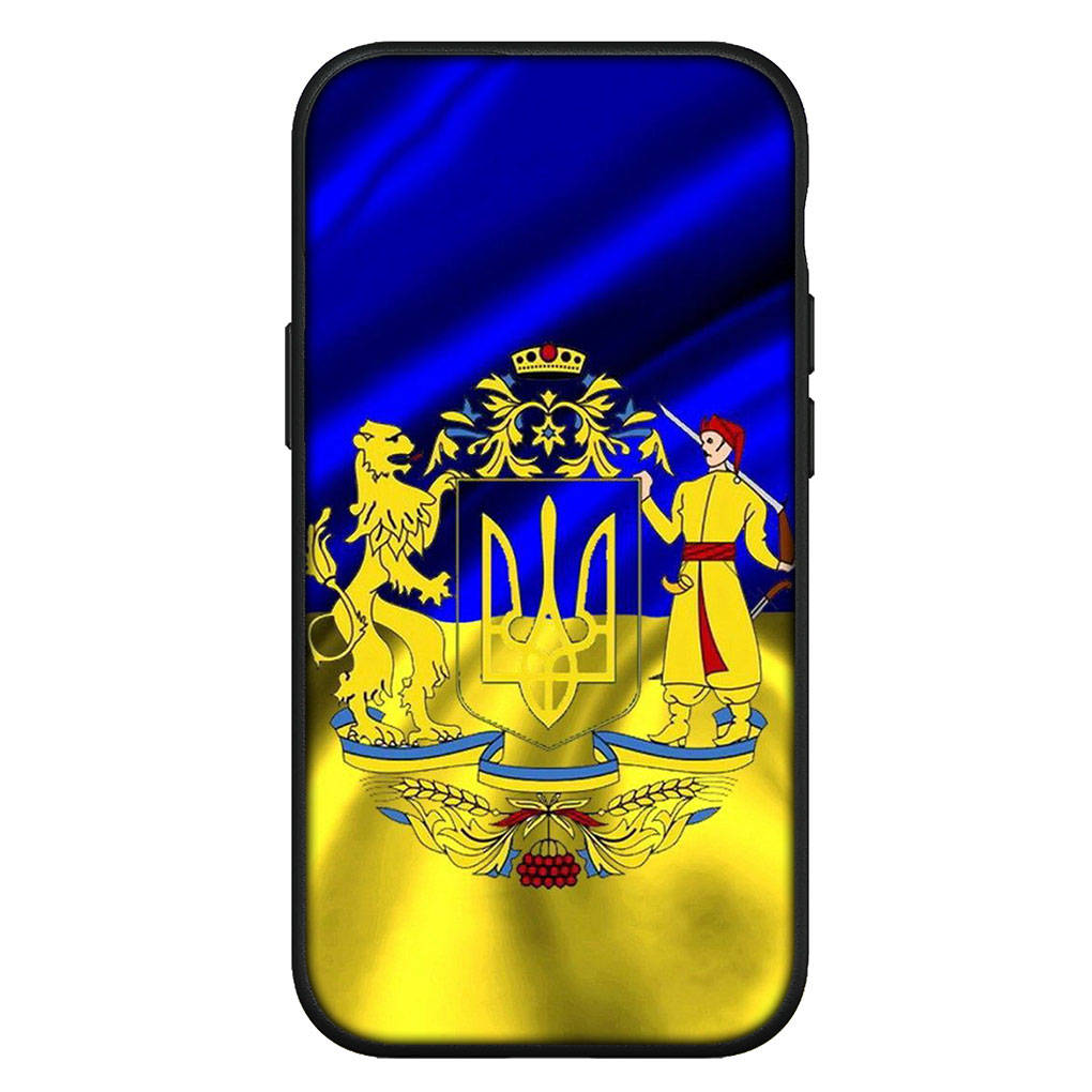 Для Samsung Galaxy S24 S23 iPhone 15 14 Xiaomi Redmi Note 13 12 11 8 Plus 10 9 Pro Max X XR чехол для телефона Флаг Украина OPPO A15 S22 13C 12C Huawei чехол