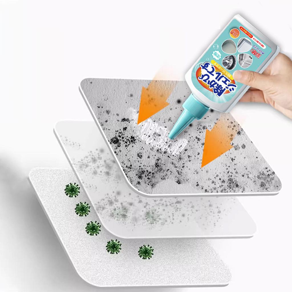 Mold Removal Gel, Household Mold Removal Gel, Kitchen Refrigerator Washing Machine Rubber Ring Mold Removal Mold Cleaner 200ml