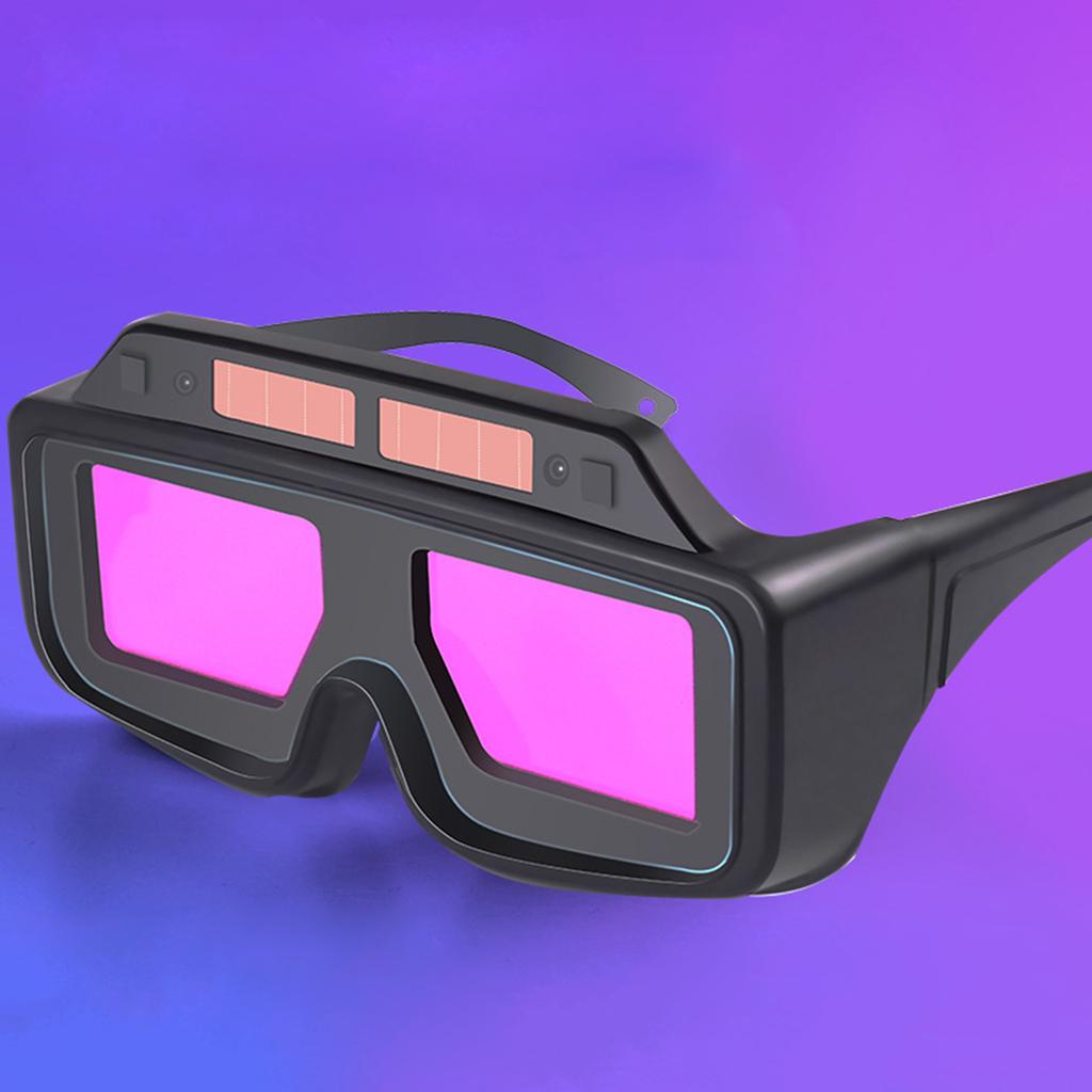 Автоматические затемняющиеся сварочные очки Затемняющие паяльные очки Сварочный инструмент Защитное сварочное стекло Гибкая регулировка