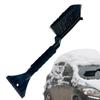 2 в 1 Автомобильная щетка для снега и скребок для льда Автомобильный скребок Щетка для снега Эргономичная пенопластовая ручка Скребок для льда на окнах Снегоочиститель для автомобиля SUV