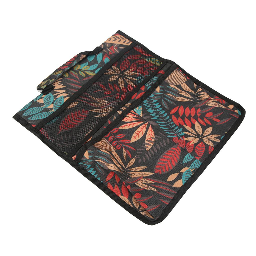 Садовый наколенник Сумка для инструментов Садовая скамейка Табуретки Боковая сумка для хранения Подвесной чехол с ручкой Карманы Красные листья