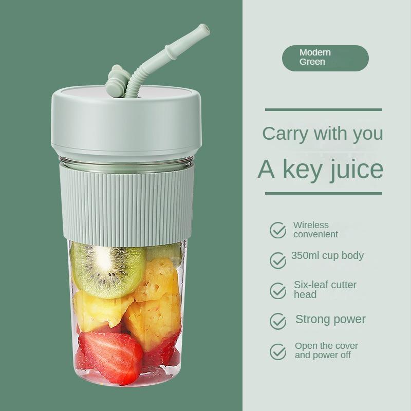 Mini Portable Blender Electric Fruit Juicer Electric Juicing Cup Fresh Juice Blender Multifunction Rechargeable