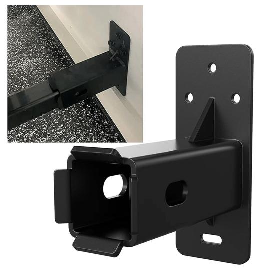 Кронштейн для крепления велосипеда на стену, большой грузоподъемный кронштейн для крепления велосипеда, прочный багажник для груза 300 фунтов, гаражные 2-дюймовые приемники, настенный органайзер для велосипеда