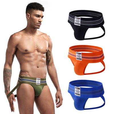 Мужское нижнее белье с бандажами, износостойкие, хлопковые, эластичные, мягкие, мужские трусы для улицы