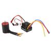 RC водонепроницаемый бесщеточный мотор ESC Combo 3650 3900KV мотор 80A ESC с 4-миллиметровым банановым разъемом для 18 110