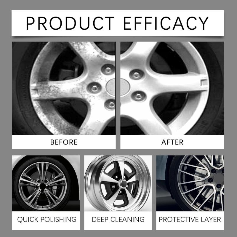 Профессиональный высокоэффективный полировальный крем для дисков, полировальная паста для колес для автолюбителей и профессионалов автодетейлинга