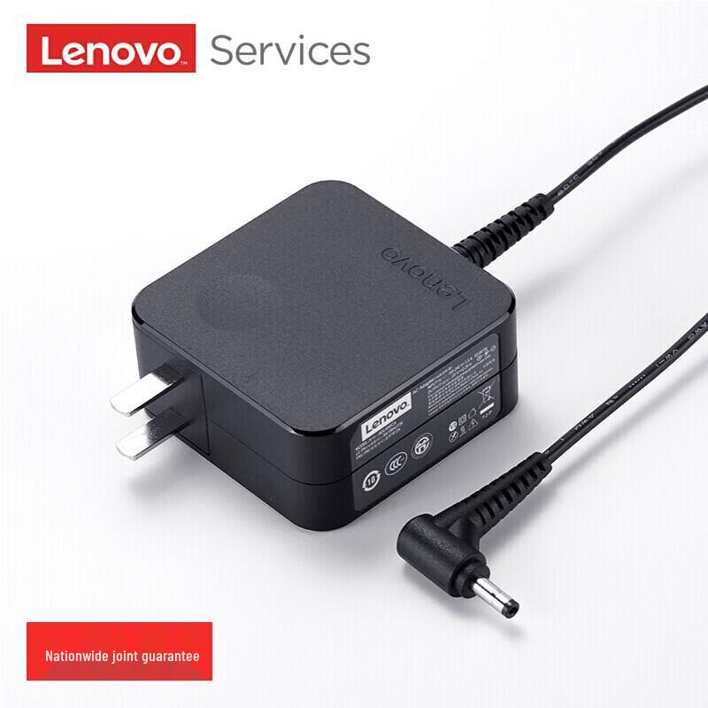 Lenovo Оригинальный адаптер питания для ноутбука 65 Вт (Маленький круглый наконечник)