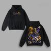 Одежда для аниме JoJo's Bizarre Adventure Кудзё Джотаро Мужские и женские худи с капюшоном Хлопковые худи Стирка свитшота Уличная одежда Харадзюку