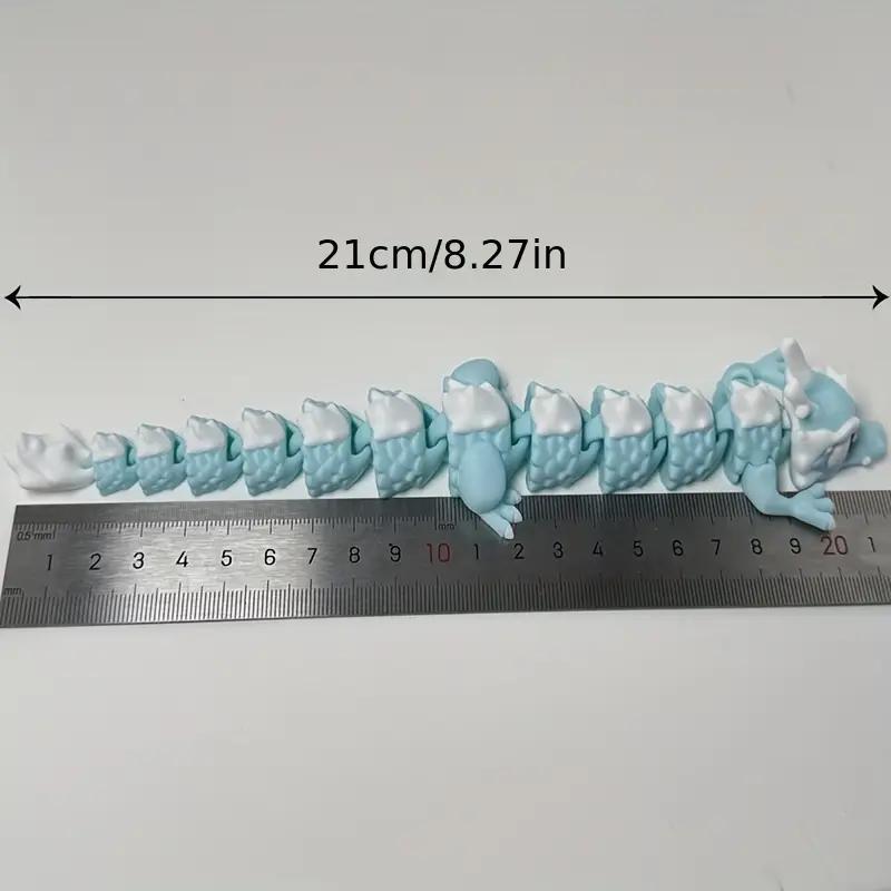 Милые статуэтки драконов, напечатанные на 3D-принтере, с подвижными суставами, Коллекционные модели драконов для рабочего стола, Идеальные подарки для подростков и взрослых