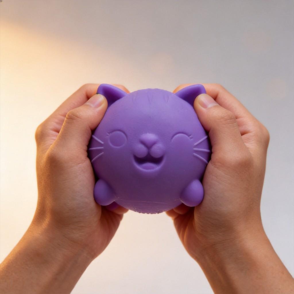 Игрушка Needoh для снятия стресса у кошек из формовочного кондитерского материала для детей и взрослых