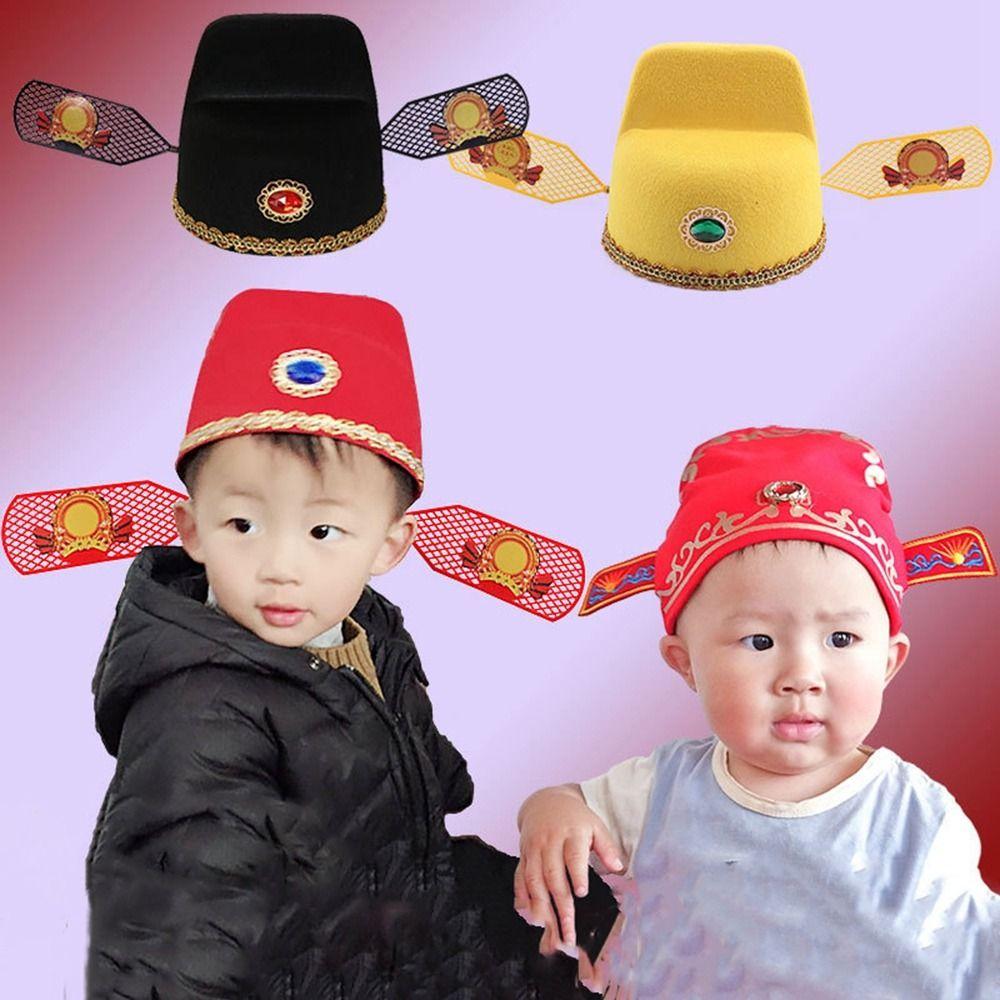 Hat Cabridegroom Cap Number One Scholar Cap Black Gauze Cap Chinese Style Hat Hanfu Accessories