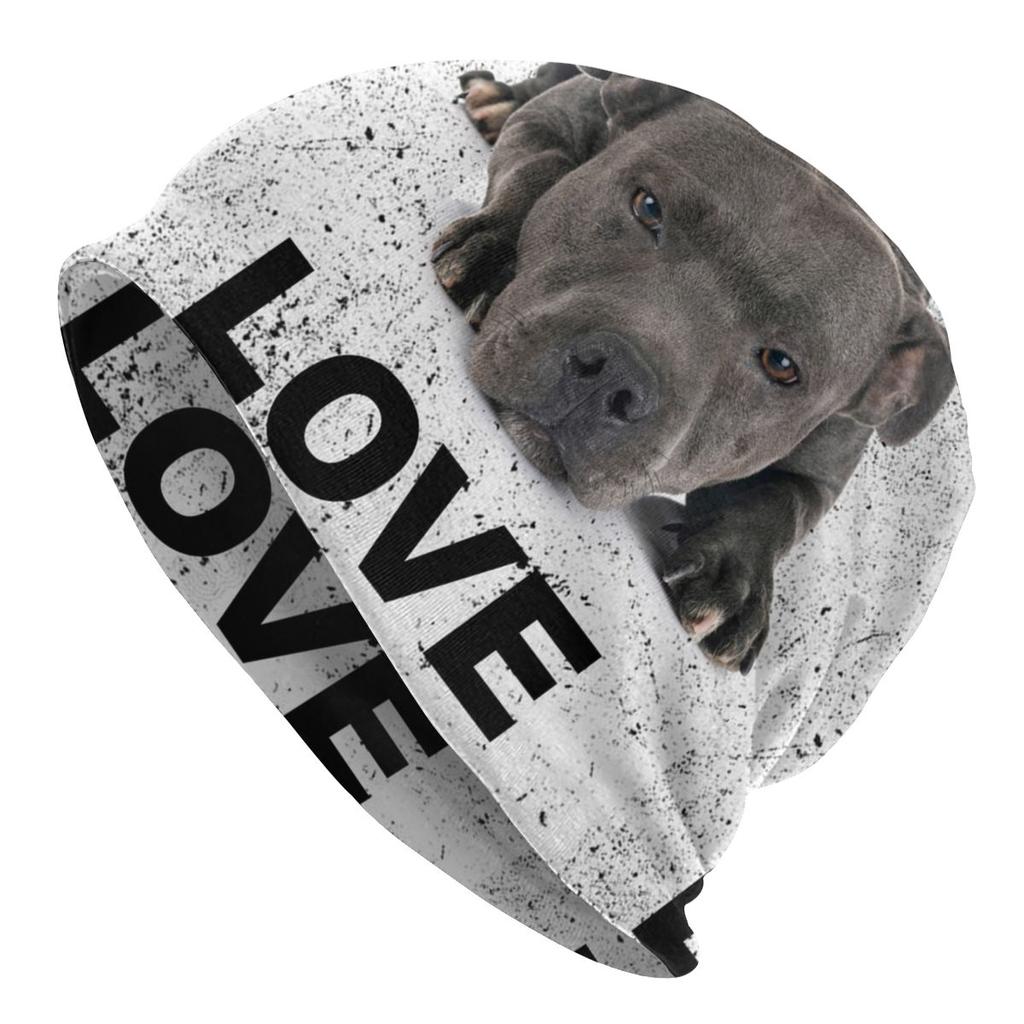 Шапки-бини с напуском для спящего бультерьера, собаки, женские шапки унисекс с животными, щенками, хип-хоп, вязаные шапочки с черепами, шапки для зимних лыж