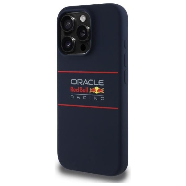 Red Bull Rbhmp16X24Sihsrv Iphone 16 Pro Max 6.9 Жесткий чехол Гранатовый/Navy Силиконовый Горизонтальный логотип Magsafe