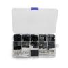 620pcs 2.54mm Dupont Jumper Header Connector Kit with Male/Female Terminals, Dupont Connector Assortment Kit for DIY Electronic