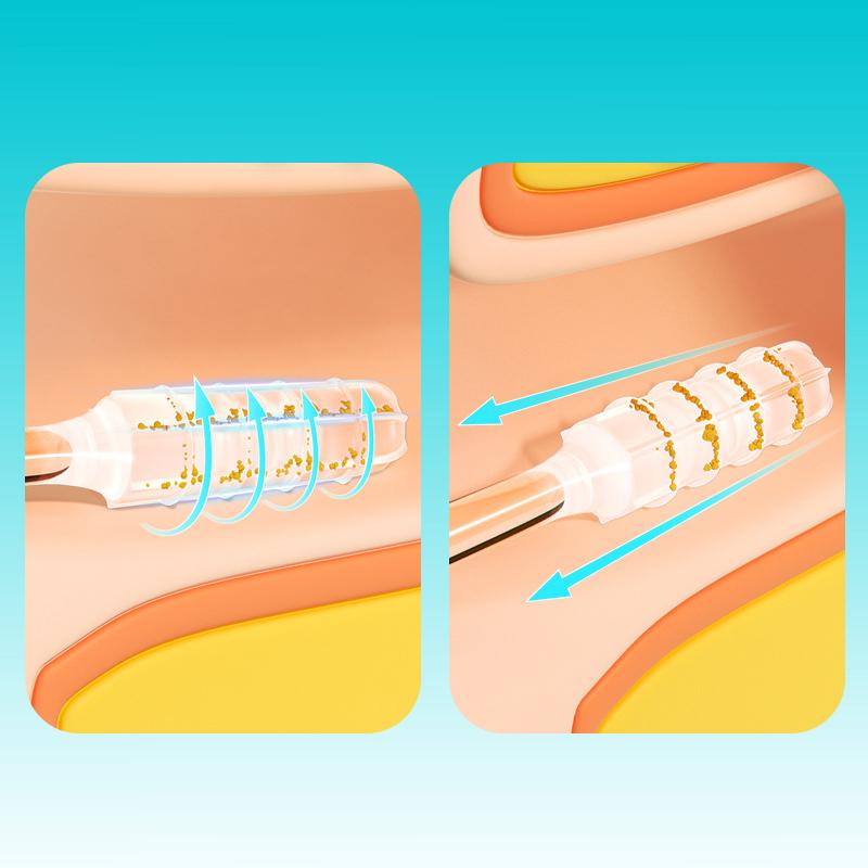 24pcs Reusable Sticky Ear Swabs – Soft Silicone Ear Wax Removal Tool for Safe and Hygienic Cleaning in Adults and Children