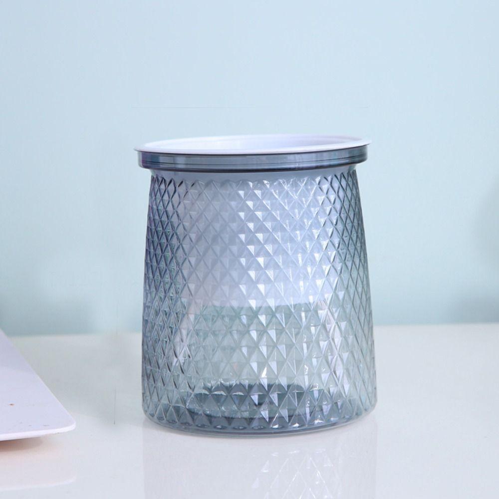 Прозрачный самополивающийся горшок для растений, пластиковый ленивый горшок для цветов, ваза для цветов, аквариум, настольный