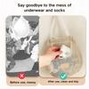 1/2 шт. Подвесной органайзер для хранения носков, Подвесной органайзер для нижнего белья для шкафа, Настенный органайзер для общежития, Сумка без пробивки