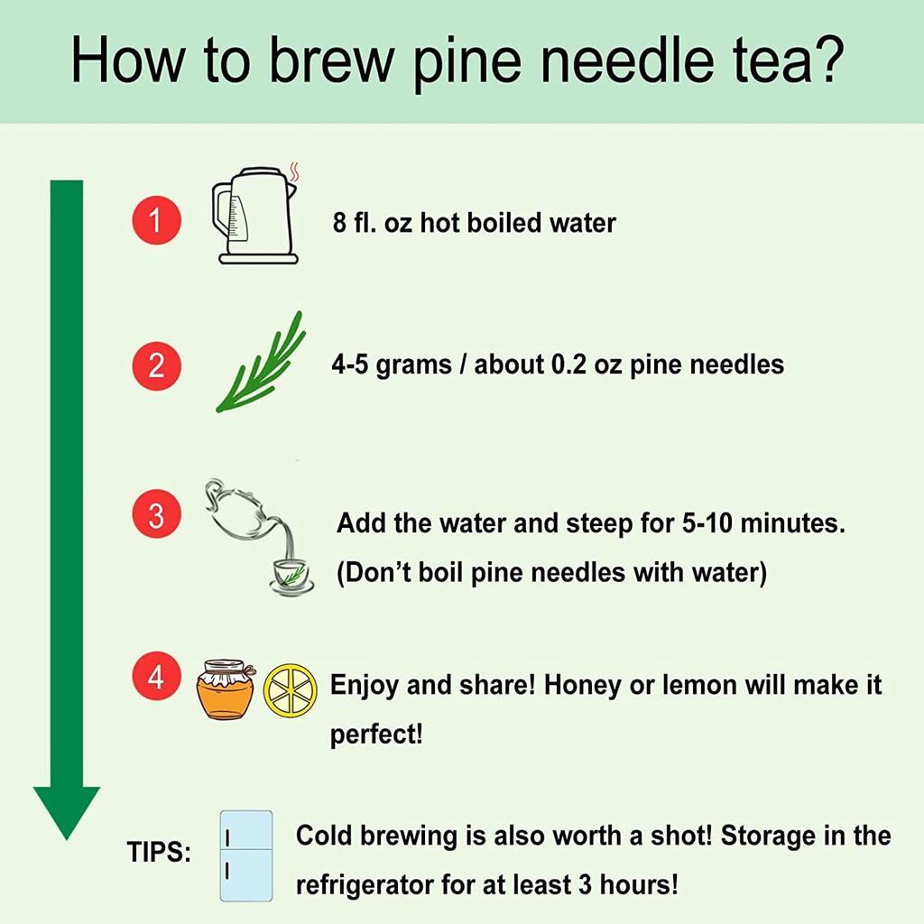 2023 TEARELAE Pine Needle Tea Натуральный травяной чай из сосновых иголок Masson 142 г