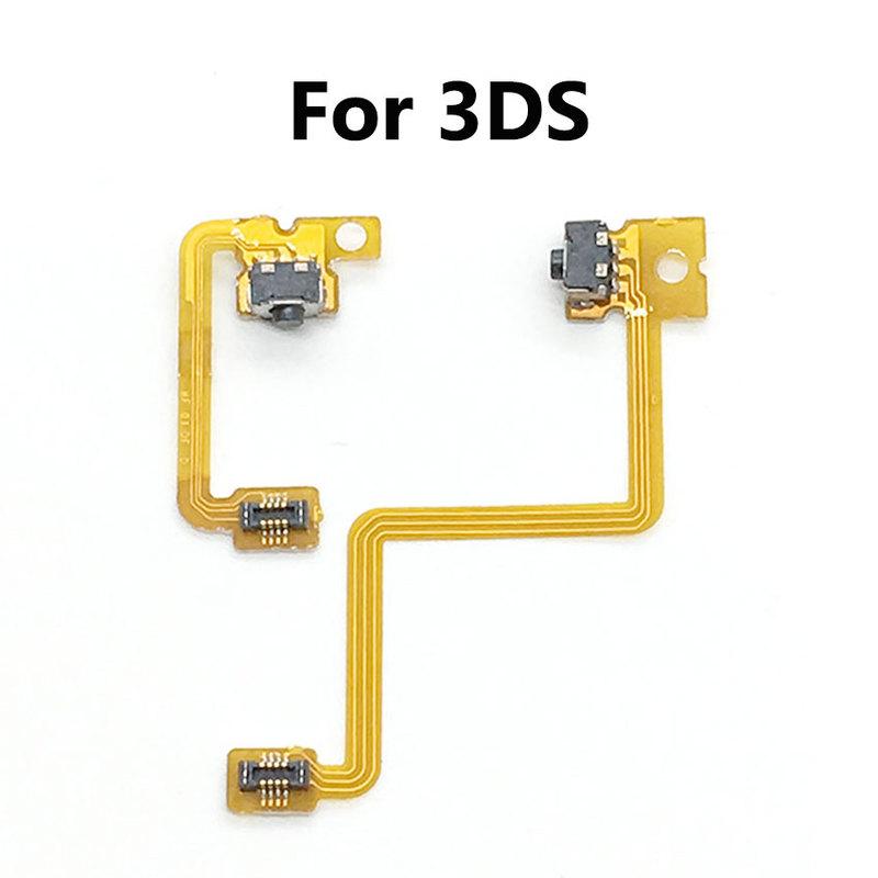 1/3pcs L R Shoulder Button with Flex Cable For 3DS 3DSLL 3DSXL New 3DS LL XL Repair Left Right Switch Trigger