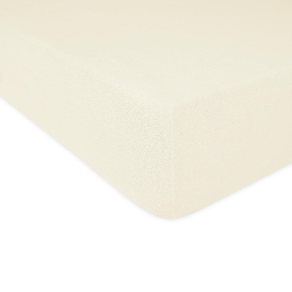Fitted sheet 120x200 TERRY HIGH WEIGHT 200 TERRY FREYE cream ecru