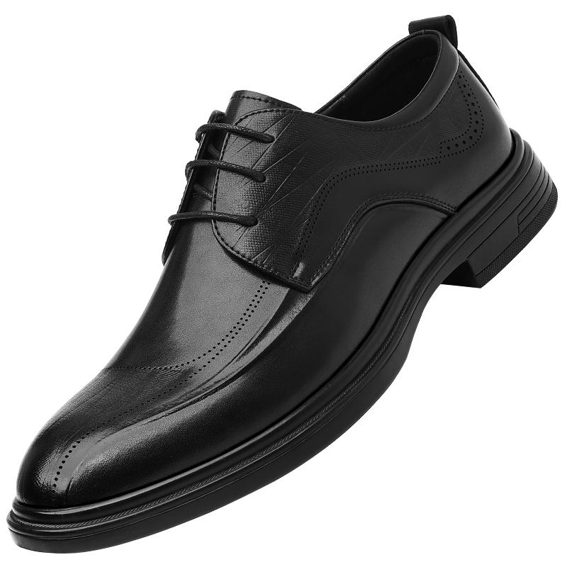 Мужские кожаные туфли с круглым носком Ретро минималистичный британский стиль Нарядная вечеринка женихи свадьба Обувь высокого качества Новые универсальные