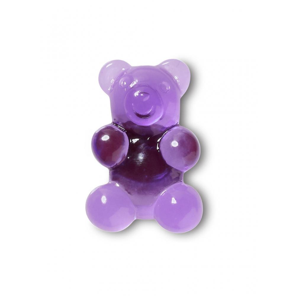 Crocs Gibbitz Purple Candy Bear