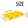 9 Grids Bread Baking Form Non-Stick Silicone Baking Pan Food Grade Bread Loaf Pan  Household Baking