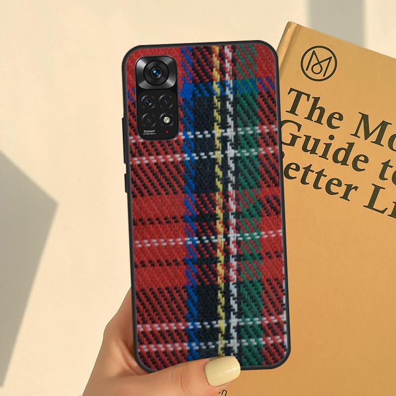 Чехол с узором в клетку Clan Stewart Dress Tartan для Xiaomi Redmi 12C 10A 10C 9C Note 12 Pro 11 Pro 10 Pro 9 8 Pro 10S 11S 12S