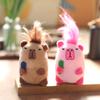 Cute Capybara Plush Keychain With Super Soft Short Pile For Bag Decoration And Gift