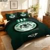 Kocaelispor Kulb Pattern Bedding uilt Set uilt Cover Pillowcase Home Decoration Birthday Gift (1 * duvet cover + 2 * pillowcase without core)
