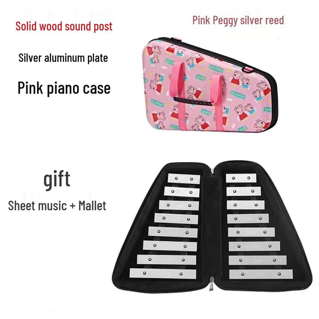 16-Note Double Row Glockenspiel for Early Childhood Education