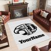 Philadelphia Eagles Customized Name Carpet Suitable For Kitchen Balcony Outdoor Living Rooms Antislip Rug Decorate Offices