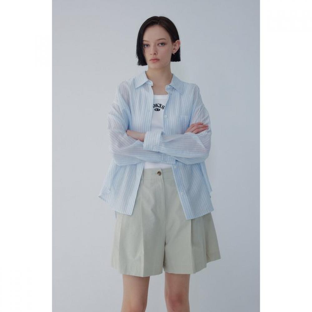 Vov Sheer Stripe Regular Fit Shirt 7156360802