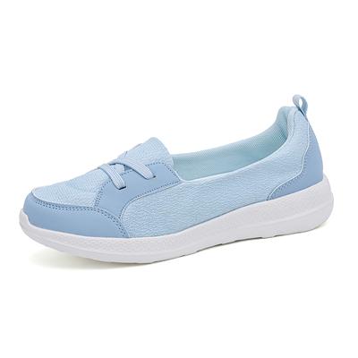 Женская обувь летняя новая повседневная обувь мягкая подошва дышащая модная спортивная обувь плоская вулканизированная женская большого размера