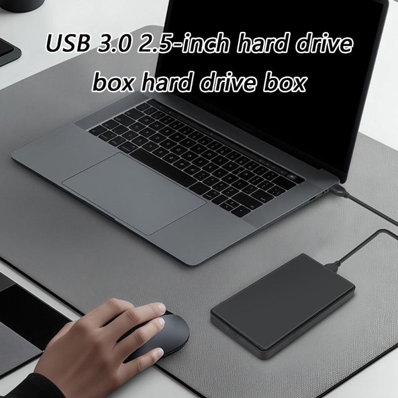 USB3.0 Fast Data Transfer 2.5inch Externals Hard Drive Case HDDs Case For Systems Portable Design
