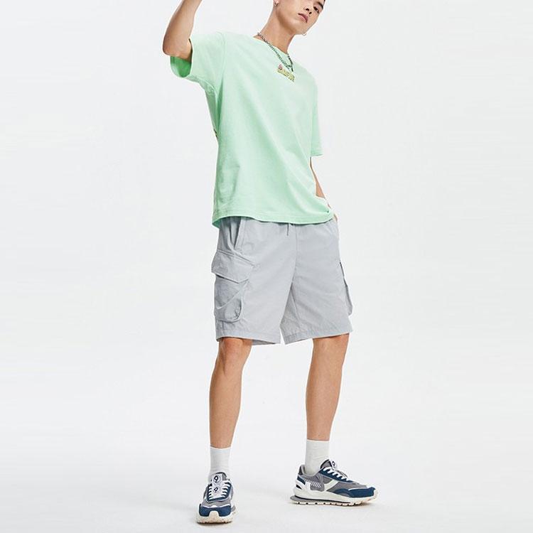 Li Ning T Shirt Men's Water Wave Green AHSR479-4