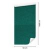 Turquoise and sea glitter wallpaper, turquoise background for living room and bedroom 50x1000