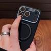 Применимо к iPhone17ProMax чехол для телефона с магнитной присоской и большим окном Apple 16 защитный чехол из жидкого силикона 15