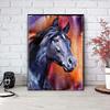 5D DIY Diamond Painting Horse Cross Stitch Kit Mosaic Diamond Embroidery Rose Full Round Square Drill Home Decoratione