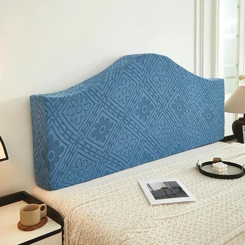 120/150/180/200/220 см Полный комплект изголовья кровати Однотонный защитный чехол для спинки кровати Пылезащитный чехол для изголовья Декор для спальни