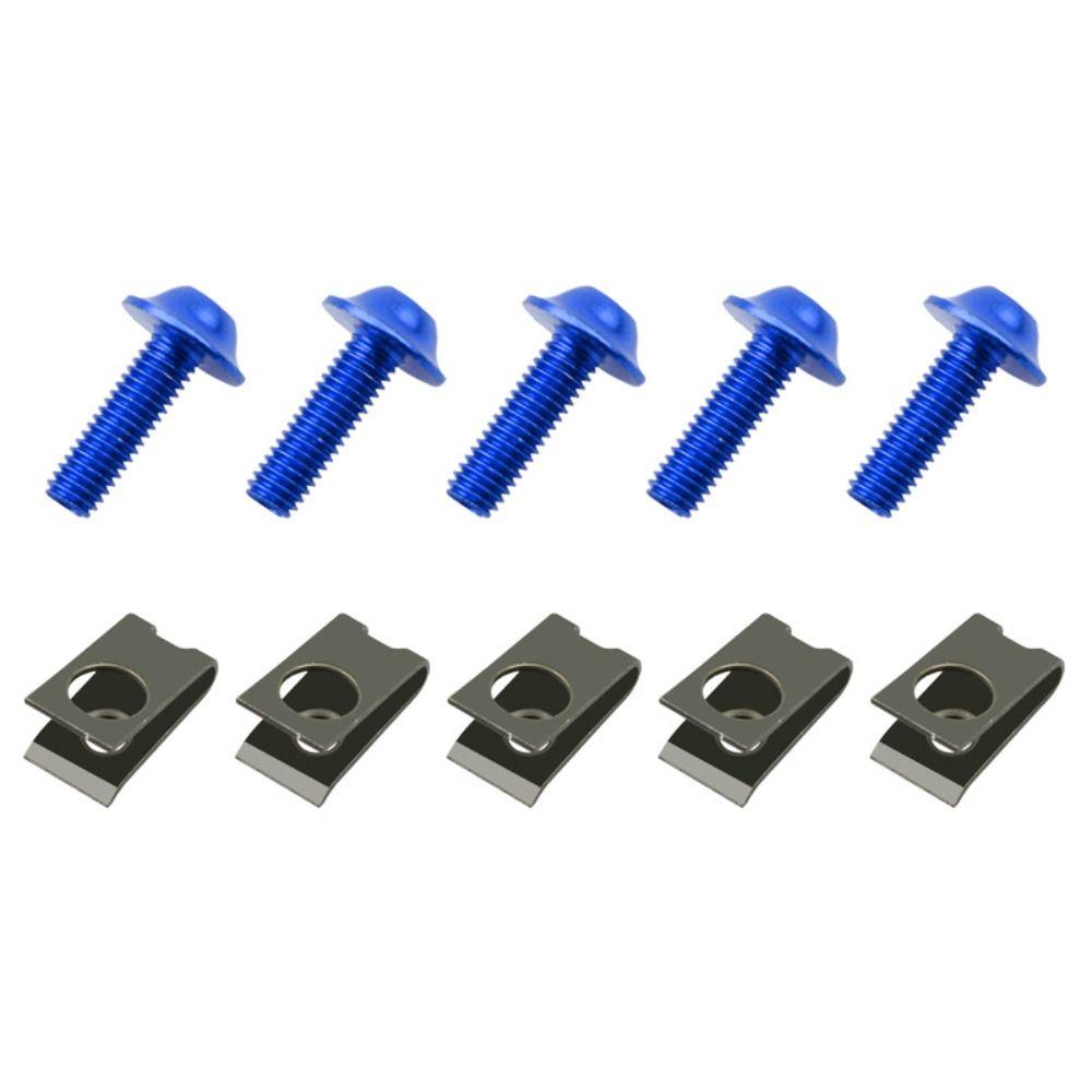 Kit Motobike Accessories Spire Speed Motorcycle Fairing Bolts Fastener Clips M5 Screws & Nuts